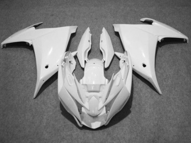 2009-2015 Yamaha FZ6R Motorcycle Fairings - White UK Manufacturers