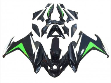 2009-2015 Yamaha FZ6R Motorcycle Fairings - Black White Green UK Manufacturers