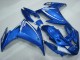 2009-2015 Yamaha FZ6R Motorcycle Fairings - Blue White UK Manufacturers