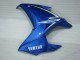 2009-2015 Yamaha FZ6R Motorcycle Fairings - Blue White UK Manufacturers