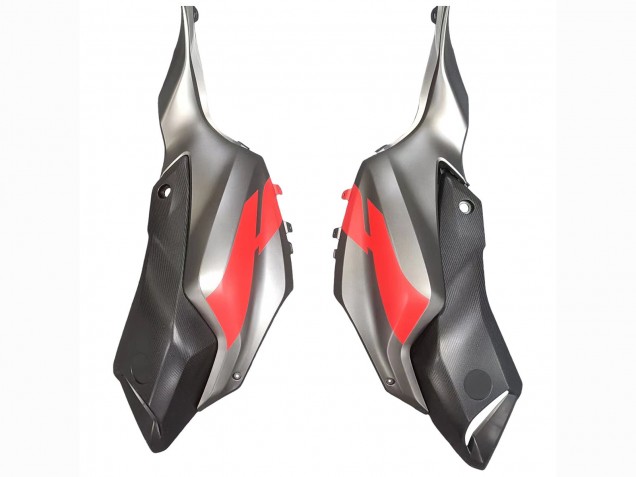 2012-2017 Yamaha MT07/FZ07 Motorcycle Fairings - Grey Red UK Manufacturers