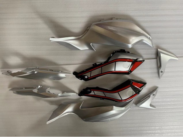 2012-2017 Yamaha MT07/FZ07 Motorcycle Fairings - Silver Red Black UK Manufacturers