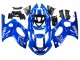 1996-2007 Yamaha YZF600R Thundercat Motorcycle Fairings - Blue White Silver UK Manufacturers