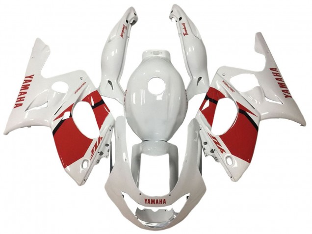 1996-2007 Yamaha YZF600R Thundercat Motorcycle Fairings - White Red UK Manufacturers