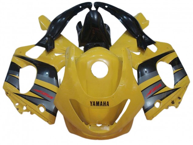 1996-2007 Yamaha YZF600R Thundercat Motorcycle Fairings - Yellow Grey Black UK Manufacturers