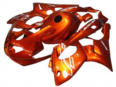 1996-2007 Yamaha YZF600R Thundercat Motorcycle Fairings - Burnt Orange UK Manufacturers