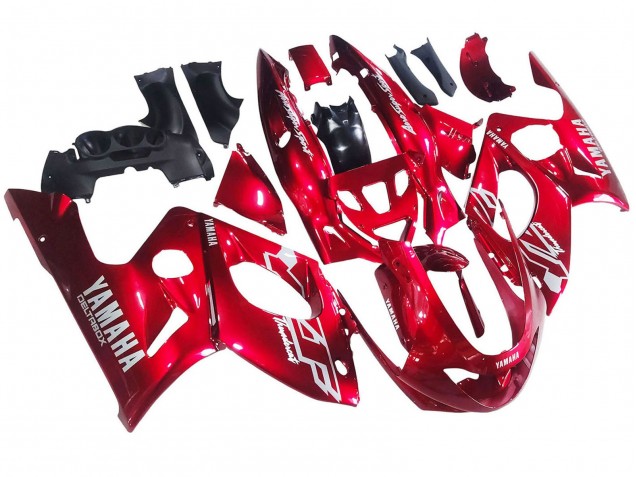 1996-2007 Yamaha YZF600R Thundercat Motorcycle Fairings - Red White Thunderace UK Manufacturers
