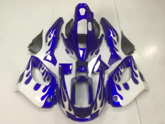 1997-2007 Yamaha YZF 1000R Thunderace Motorcycle Fairing - Blue White UK Manufacturers