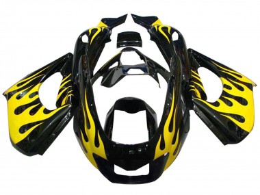 1997-2007 Yamaha YZF 1000R Thunderace Motorcycle Fairings - Black Yellow UK Manufacturers