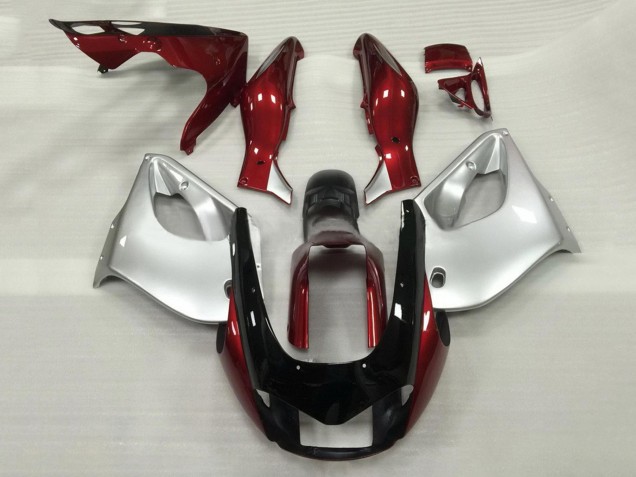 1997-2007 Yamaha YZF 1000R Thunderace Motorcycle Fairings - Burgundy Silver UK Manufacturers