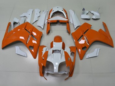 2001-2006 Yamaha FJR1300 Motorcycle Fairings - Orange White UK Manufacturers