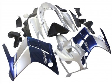2001-2006 Yamaha FJR1300 Motorcycle Fairings - Dark Blue Silver UK Manufacturers