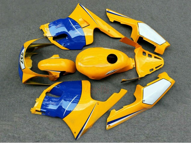 1991-1994 Yamaha TZR250 3XV Motorcycle Fairings - Yellow Blue White UK Manufacturers