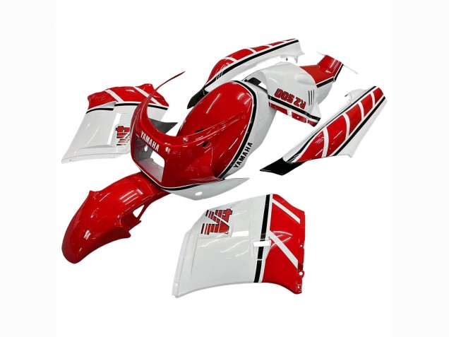 1985-1987 Yamaha RZV500 / RD500 Motorcycle Fairings - White Red Black UK Manufacturers