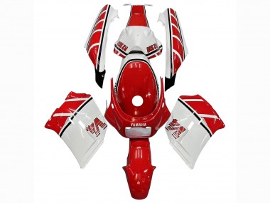 1985-1987 Yamaha RZV500 / RD500 Motorcycle Fairings - White Red Black UK Manufacturers