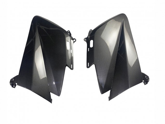 2012-2014 Yamaha TMAX530 Motorcycle Fairings - Black Carbon Fiber UK Manufacturers