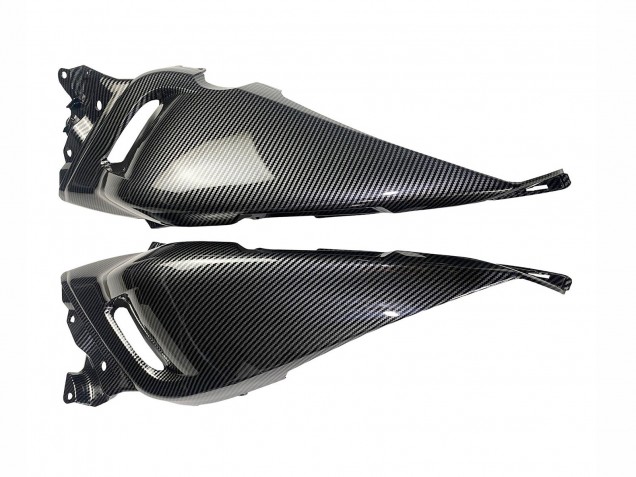 2012-2014 Yamaha TMAX530 Motorcycle Fairings - Black Carbon Fiber UK Manufacturers