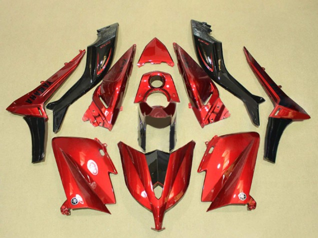 2012-2014 Yamaha TMAX530 Motorcycle Fairings - Red UK Manufacturers