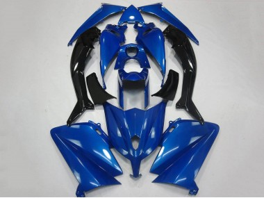 2012-2014 Yamaha TMAX530 Motorcycle Fairings - Blue Black UK Manufacturers