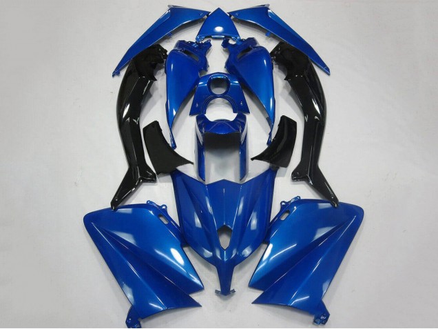 2012-2014 Yamaha TMAX530 Motorcycle Fairings - Blue Black UK Manufacturers