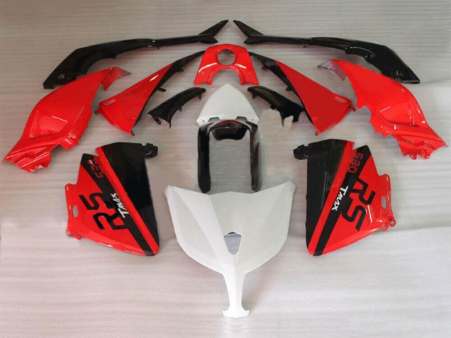 2012-2014 Yamaha TMAX530 Motorcycle Fairings - White Red Black UK Manufacturers