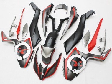 2017-2021 Yamaha XMAX300 Motorcycle Fairings - Matte Black Red Grey 99 UK Manufacturers