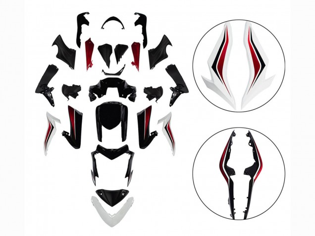 2015-2020 Suzuki GSX-S 1000 Motorcycle Fairings - Black Red White UK Manufacturers