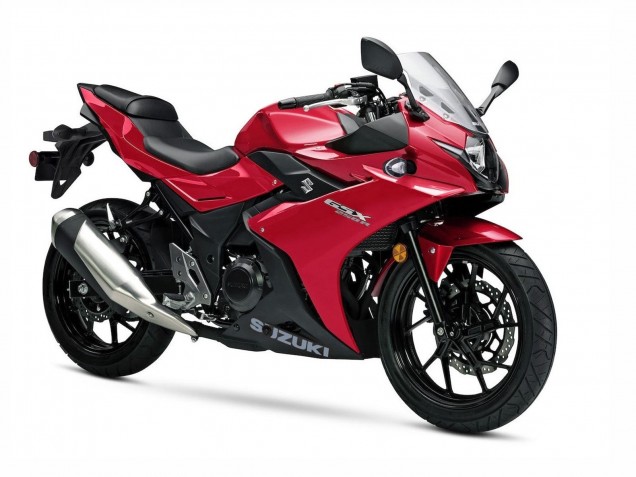 2017-2020 Suzuki GSX250R Motorcycle Fairings - Red Black UK Manufacturers