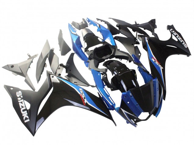 2017-2020 Suzuki GSX250R Motorcycle Fairings - Blue Black UK Manufacturers