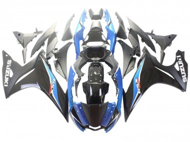 2017-2020 Suzuki GSX250R Motorcycle Fairings - Blue Black UK Manufacturers