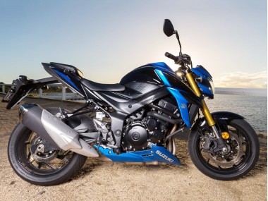 2017-2022 Suzuki GSX-S 750 Motorcycle Fairing Kits - Blue Black UK Manufacturers