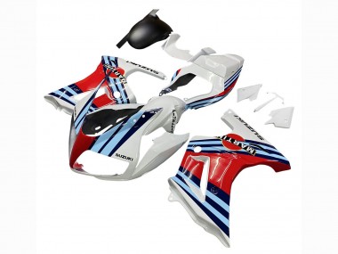2003-2013 Suzuki SV650 Motorcycle Fairings - White Red Blue Martini UK Manufacturers