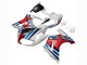 2003-2013 Suzuki SV650 Motorcycle Fairings - White Red Blue Martini UK Manufacturers