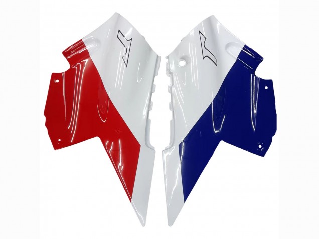 1984-1987 Suzuki RG400 RG500 RG400/500 Motorcycle Fairings - White Red Blue Yellow Motul Michelin Pepsi UK Manufacturers