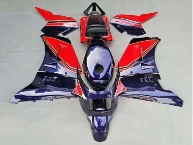 1984-1987 Suzuki RG400 RG500 RG400/500 Motorcycle Fairings - Glossy Dark Blue Red UK Manufacturers