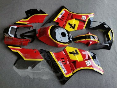 1984-1987 Suzuki RG400 RG500 RG400/500 Motorcycle Fairings - Red Yellow Black 7 UK Manufacturers