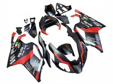 2003-2006 Aprilia RSV1000 Motorcycle Fairings - Black Red UK Manufacturers