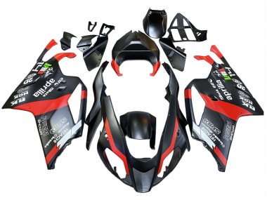 2003-2006 Aprilia RSV1000 Motorcycle Fairings - Black Red UK Manufacturers