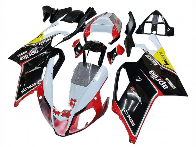 2003-2006 Aprilia RSV1000 Motorcycle Fairings - White Red Black Yellow 58 UK Manufacturers