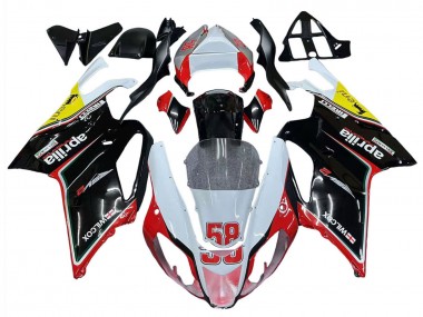 2003-2006 Aprilia RSV1000 Motorcycle Fairings - White Red Black Yellow 58 UK Manufacturers