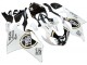 2003-2006 Aprilia RSV1000 Motorcycle Fairings - White Black Lucky Strike Motul Michelin UK Manufacturers