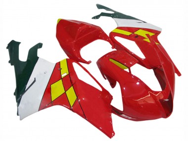 2003-2006 Aprilia RSV1000 Motorcycle Fairings - Red Yellow White UK Manufacturers