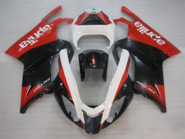 2003-2006 Aprilia RSV1000 Motorcycle Fairings - Red Black White UK Manufacturers