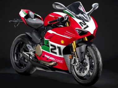 2020-2024 Ducati Panigale V2 Motorcycle Fairings - White Red Green Matte Black Corse 21 UK Manufacturers