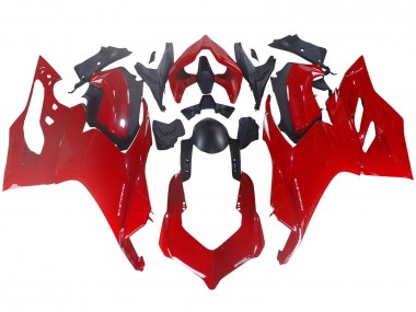 2020-2024 Ducati Panigale V2 Motorcycle Fairing - Red Matte Black UK Manufacturers