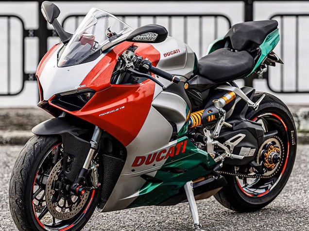 2020-2024 Ducati Panigale V2 Motorcycle Fairings - Silver Red Green UK Manufacturers