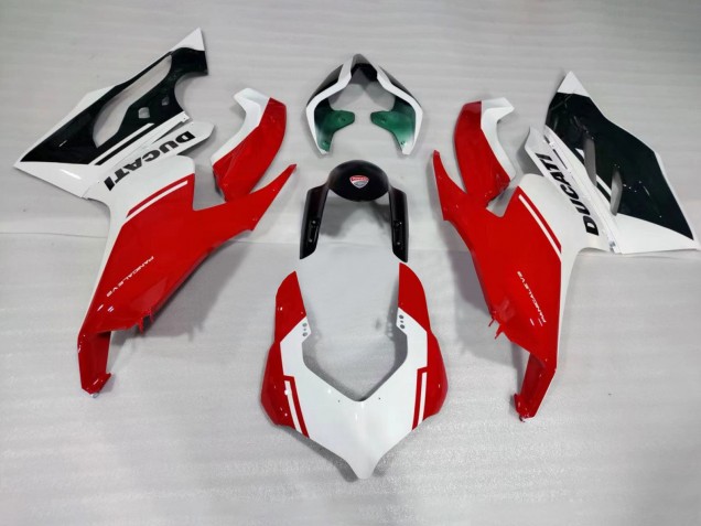2020-2024 Ducati Panigale V2 Motorcycle Fairings - White Red Green Glossy Black UK Manufacturers