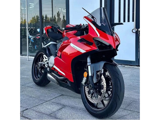 2020-2024 Ducati Panigale V2 Motorcycle Fairings - Red White UK Manufacturers