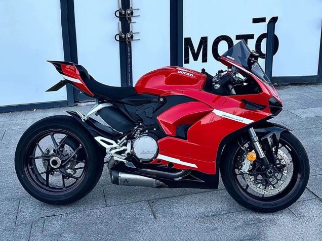 2020-2024 Ducati Panigale V2 Motorcycle Fairings - Red White UK Manufacturers