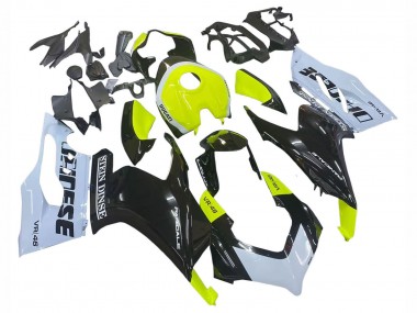2020-2024 Ducati Panigale V2 Motorcycle Fairings - White Lime Green Glossy Black Stein Dinse VR 46 UK Manufacturers